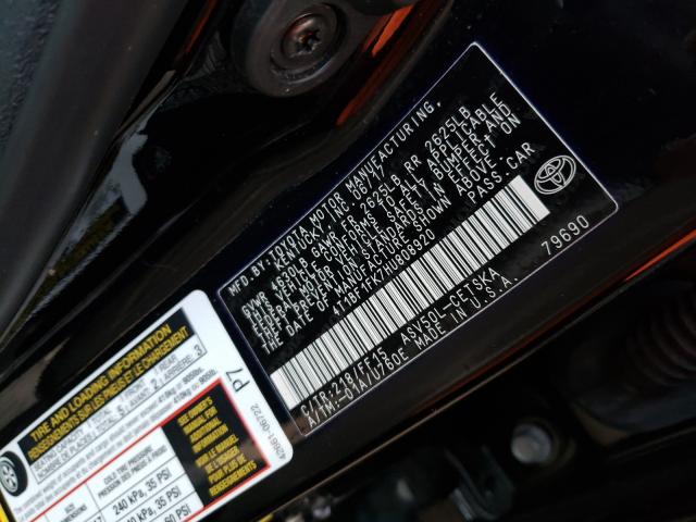 Photo 9 VIN: 4T1BF1FK7HU808920 - TOYOTA CAMRY LE 