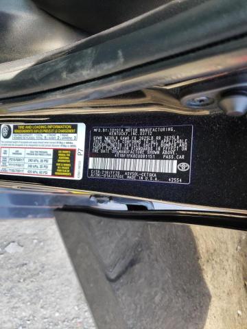 Photo 9 VIN: 4T1BF1FK8CU081151 - TOYOTA CAMRY BASE 