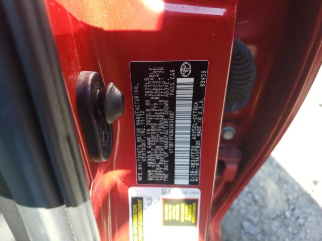 Photo 12 VIN: 4T1BF1FK8CU634087 - TOYOTA CAMRY 