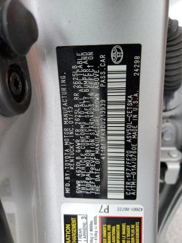 Photo 11 VIN: 4T1BF1FK8DU213939 - TOYOTA CAMRY L 