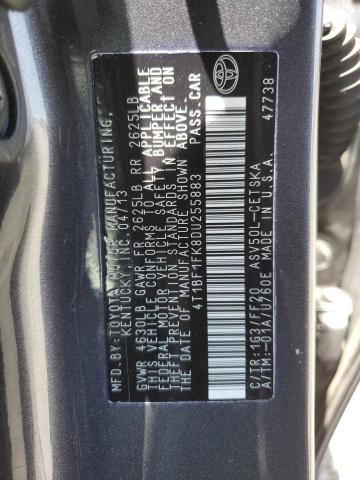 Photo 11 VIN: 4T1BF1FK8DU255883 - TOYOTA CAMRY 