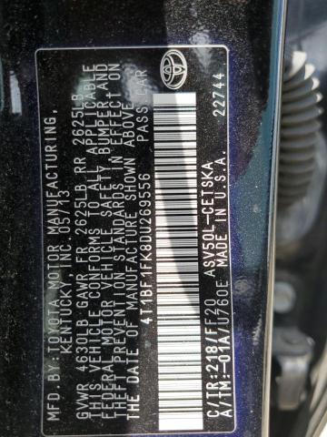 Photo 11 VIN: 4T1BF1FK8DU269556 - TOYOTA CAMRY 