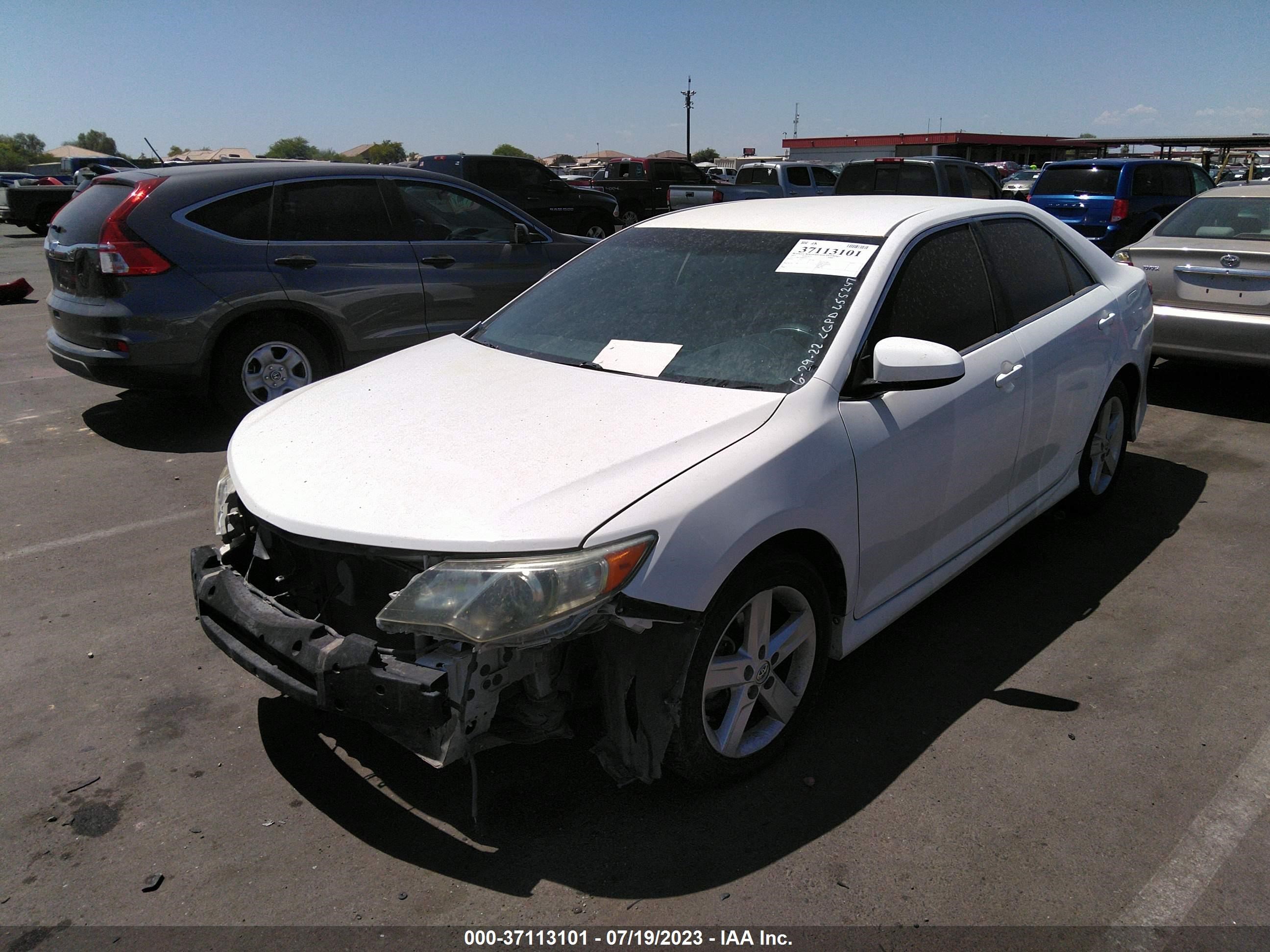 Photo 1 VIN: 4T1BF1FK8DU655247 - TOYOTA CAMRY 