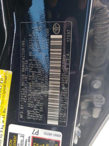 Photo 11 VIN: 4T1BF1FK8EU325173 - TOYOTA CAMRY L 