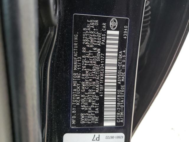 Photo 12 VIN: 4T1BF1FK8EU341177 - TOYOTA CAMRY 