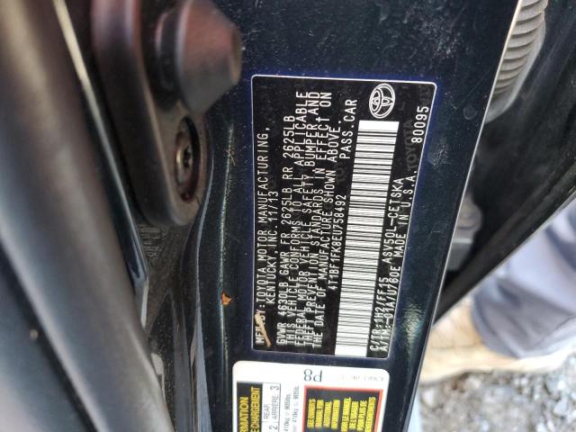 Photo 11 VIN: 4T1BF1FK8EU758492 - TOYOTA CAMRY L 