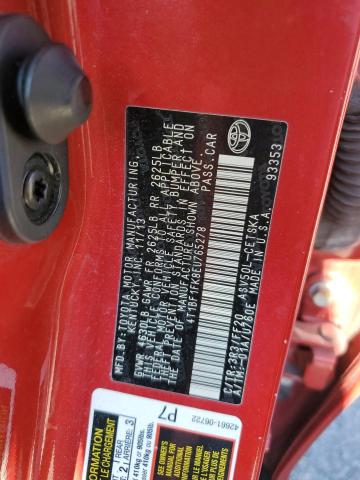 Photo 11 VIN: 4T1BF1FK8EU765278 - TOYOTA CAMRY L 