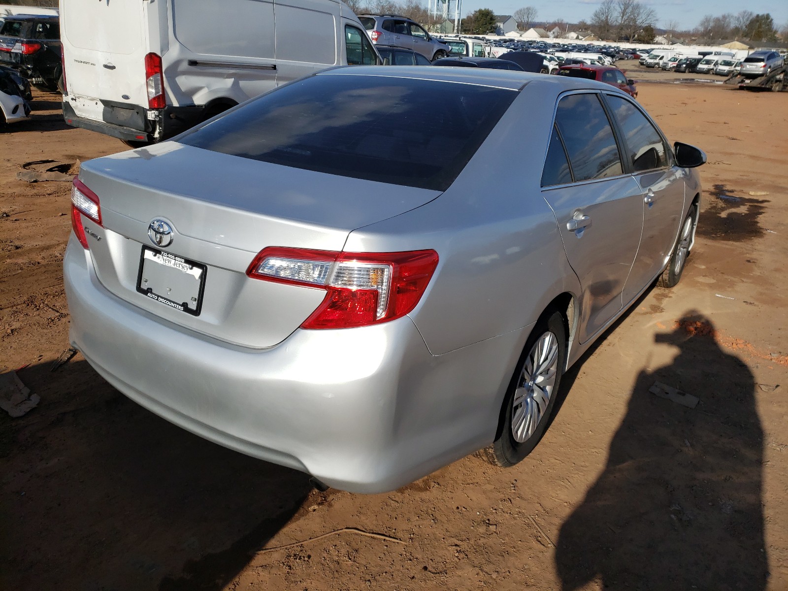 Photo 3 VIN: 4T1BF1FK8EU801826 - TOYOTA CAMRY L 