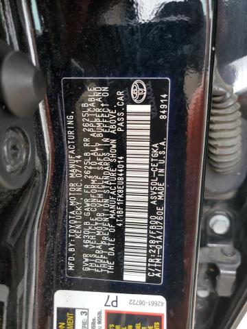 Photo 12 VIN: 4T1BF1FK8EU844014 - TOYOTA CAMRY 