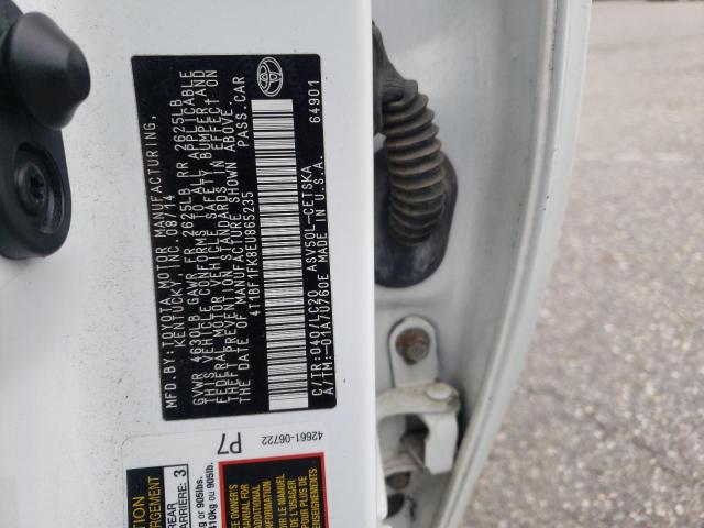 Photo 9 VIN: 4T1BF1FK8EU865235 - TOYOTA CAMRY L 