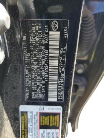 Photo 11 VIN: 4T1BF1FK8FU077119 - TOYOTA CAMRY 