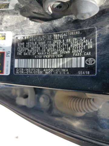 Photo 11 VIN: 4T1BF1FK8FU972934 - TOYOTA CAMRY 