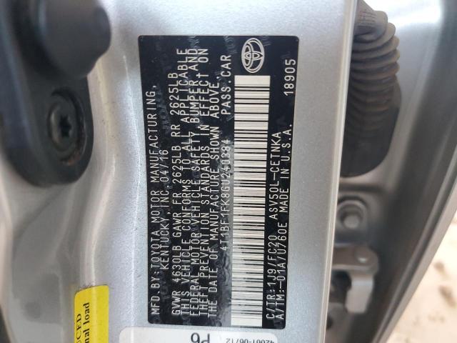 Photo 11 VIN: 4T1BF1FK8GU240384 - TOYOTA CAMRY LE 