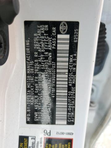 Photo 11 VIN: 4T1BF1FK8GU507037 - TOYOTA CAMRY LE 