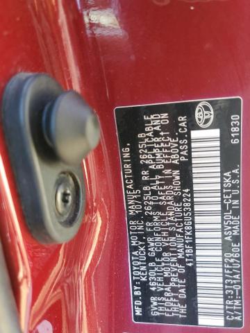 Photo 11 VIN: 4T1BF1FK8GU538224 - TOYOTA CAMRY 