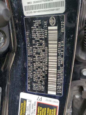 Photo 11 VIN: 4T1BF1FK8GU560059 - TOYOTA CAMRY LE 