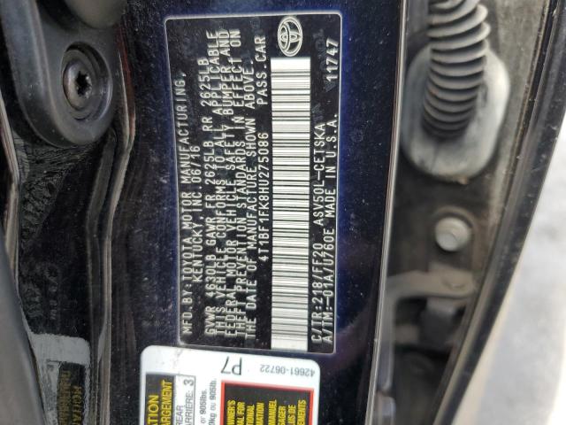 Photo 11 VIN: 4T1BF1FK8HU275086 - TOYOTA CAMRY LE 