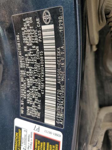 Photo 12 VIN: 4T1BF1FK8HU400815 - TOYOTA CAMRY LE 