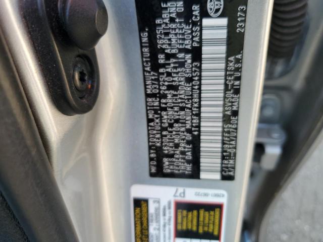 Photo 12 VIN: 4T1BF1FK8HU404573 - TOYOTA CAMRY LE 