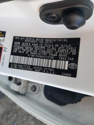 Photo 9 VIN: 4T1BF1FK8HU413788 - TOYOTA CAMRY LE 