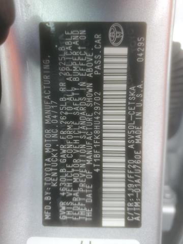 Photo 11 VIN: 4T1BF1FK8HU429702 - TOYOTA CAMRY 