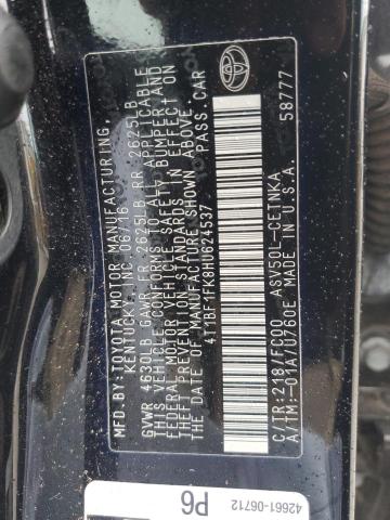 Photo 11 VIN: 4T1BF1FK8HU624537 - TOYOTA CAMRY 