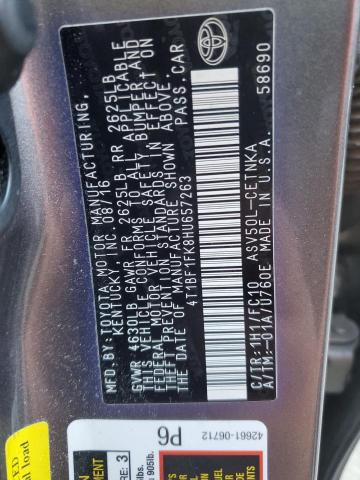 Photo 11 VIN: 4T1BF1FK8HU657263 - TOYOTA CAMRY 