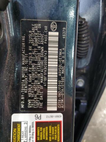 Photo 12 VIN: 4T1BF1FK9CU008743 - TOYOTA CAMRY 