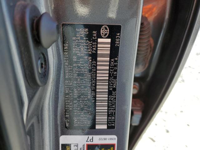 Photo 9 VIN: 4T1BF1FK9CU070739 - TOYOTA CAMRY BASE 