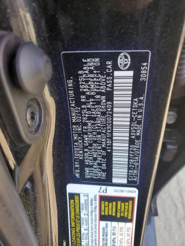 Photo 11 VIN: 4T1BF1FK9CU072409 - TOYOTA CAMRY 