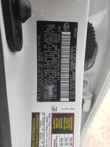 Photo 11 VIN: 4T1BF1FK9CU166029 - TOYOTA CAMRY BASE 