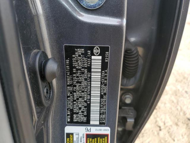 Photo 11 VIN: 4T1BF1FK9CU517182 - TOYOTA CAMRY BASE 