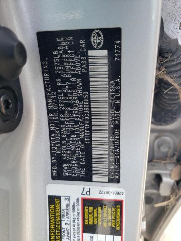 Photo 12 VIN: 4T1BF1FK9CU606850 - TOYOTA CAMRY 