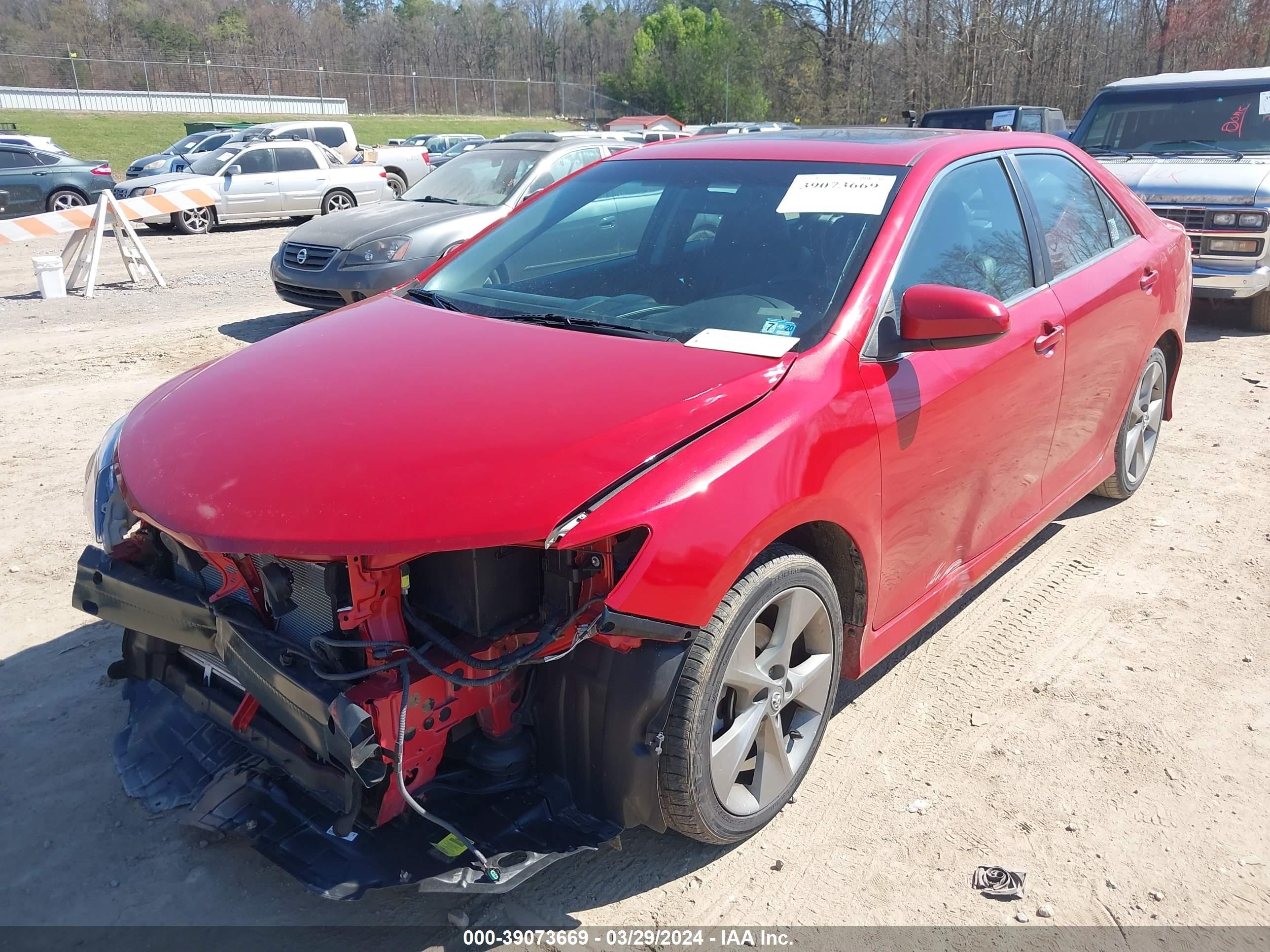 Photo 1 VIN: 4T1BF1FK9CU627374 - TOYOTA CAMRY 