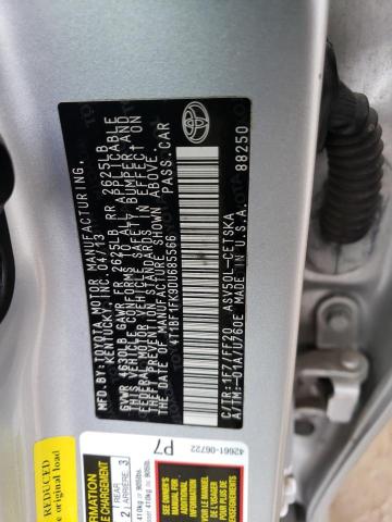 Photo 11 VIN: 4T1BF1FK9DU685566 - TOYOTA CAMRY L 