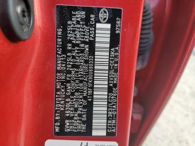 Photo 11 VIN: 4T1BF1FK9DU690332 - TOYOTA CAMRY 