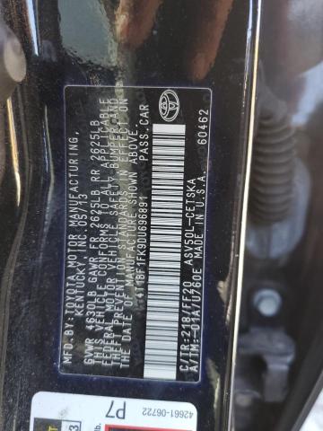 Photo 11 VIN: 4T1BF1FK9DU696891 - TOYOTA CAMRY 