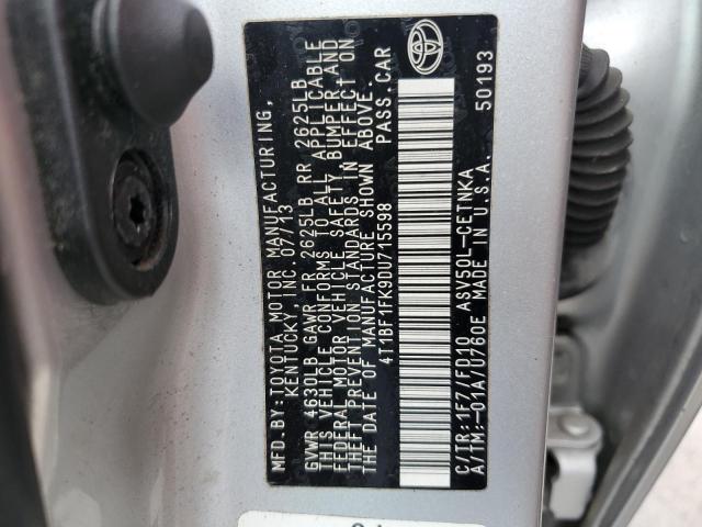 Photo 11 VIN: 4T1BF1FK9DU715598 - TOYOTA CAMRY L 