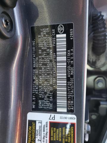 Photo 9 VIN: 4T1BF1FK9EU372194 - TOYOTA CAMRY L 