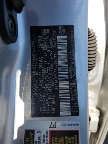 Photo 12 VIN: 4T1BF1FK9EU396799 - TOYOTA CAMRY L 