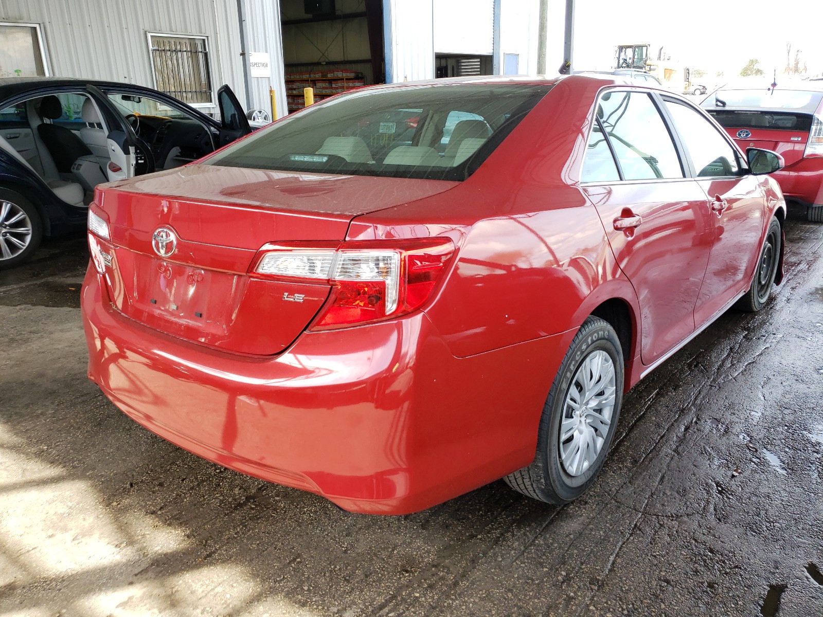 Photo 3 VIN: 4T1BF1FK9EU762695 - TOYOTA CAMRY L 