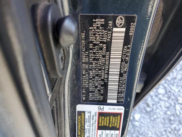 Photo 11 VIN: 4T1BF1FK9EU829926 - TOYOTA CAMRY L 