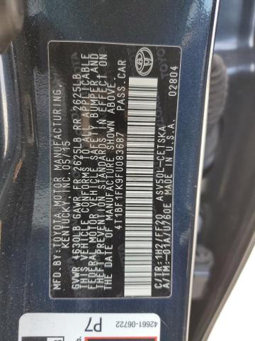 Photo 11 VIN: 4T1BF1FK9FU083687 - TOYOTA CAMRY 