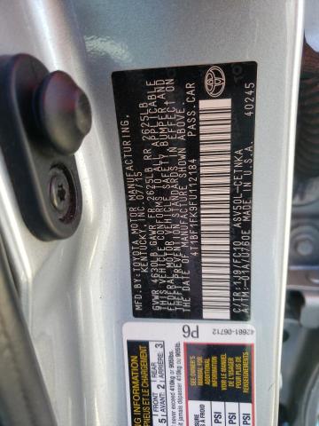 Photo 11 VIN: 4T1BF1FK9FU112184 - TOYOTA CAMRY LE 