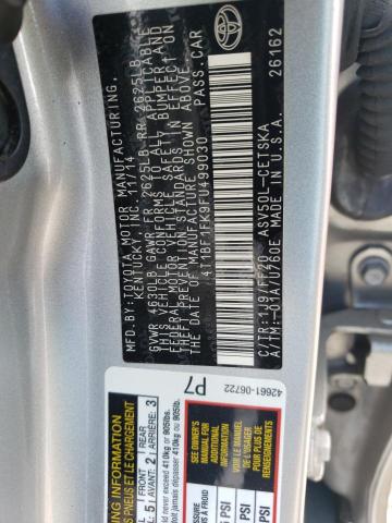 Photo 11 VIN: 4T1BF1FK9FU499030 - TOYOTA CAMRY 