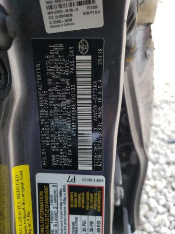 Photo 11 VIN: 4T1BF1FK9GU140133 - TOYOTA CAMRY 