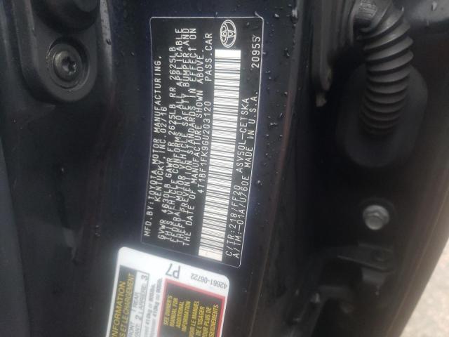 Photo 9 VIN: 4T1BF1FK9GU203120 - TOYOTA CAMRY LE 