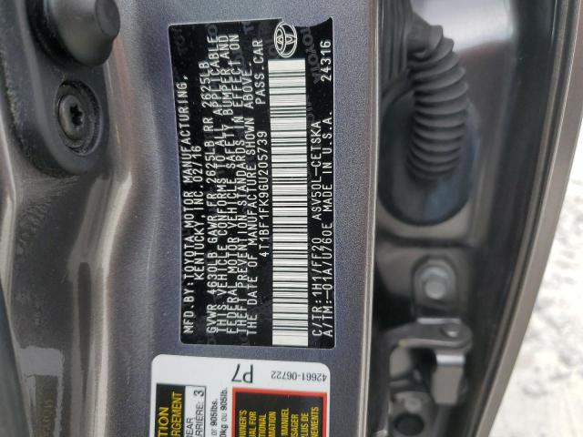 Photo 11 VIN: 4T1BF1FK9GU205739 - TOYOTA CAMRY LE 