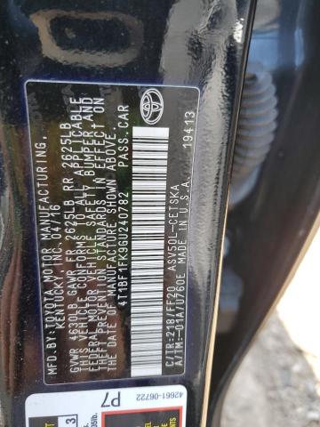 Photo 11 VIN: 4T1BF1FK9GU240782 - TOYOTA CAMRY LE 