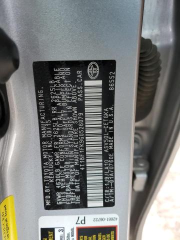 Photo 12 VIN: 4T1BF1FK9GU526079 - TOYOTA CAMRY 